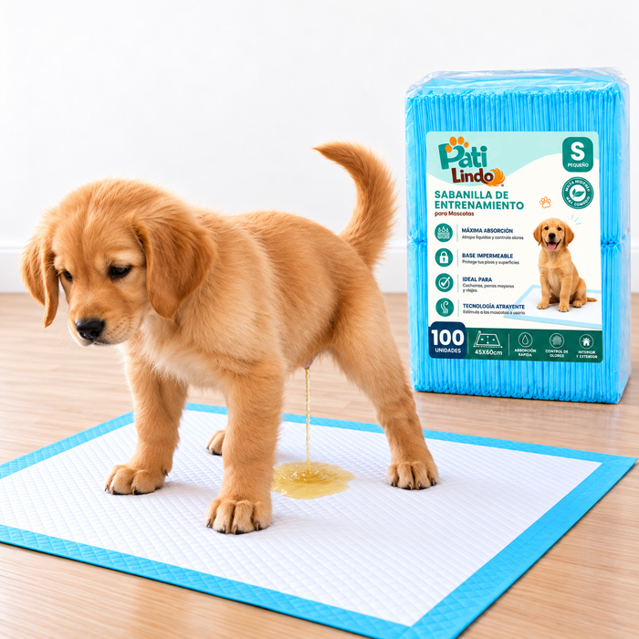 100 Pañales Sabanillas Absorbentes Para Mascotas 60x45cm S