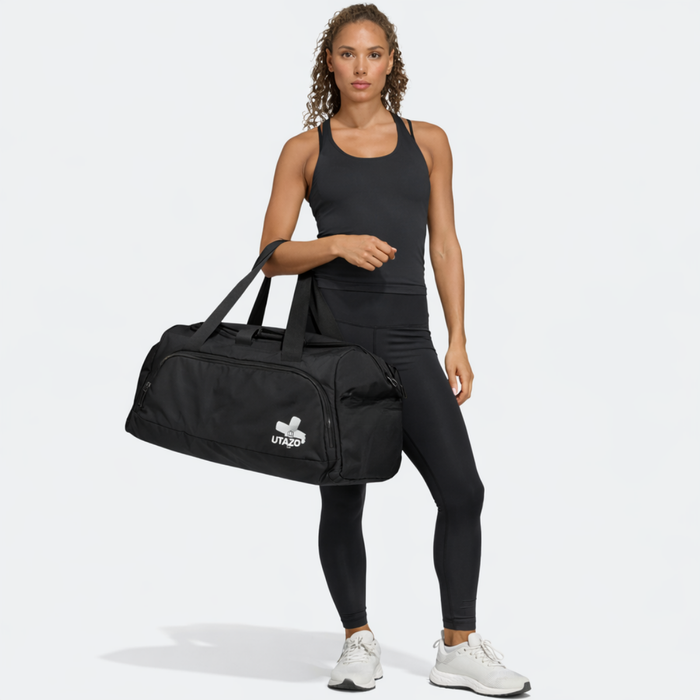 Bolso Deportivo Gym Viaje Duffel 32 Litros Impermeable 3 en 1 Negro