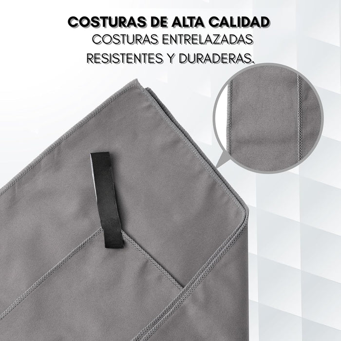 Toalla Microfibra Set De 3 Baño Viaje Natación Secado Rápido