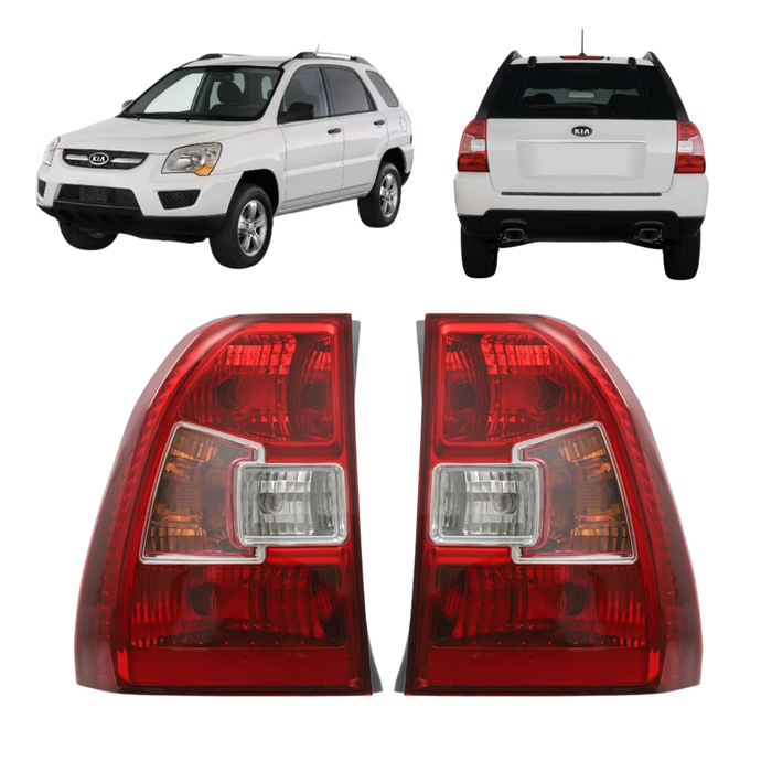 Par Faroles Traseros Izq + Der Para Kia Sportage 2009-2011