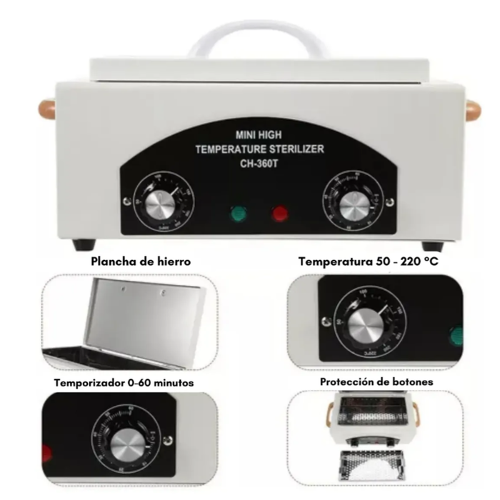 Esterilizador Quirurgico Ch360t Calor 300w 1.5l Temporizador