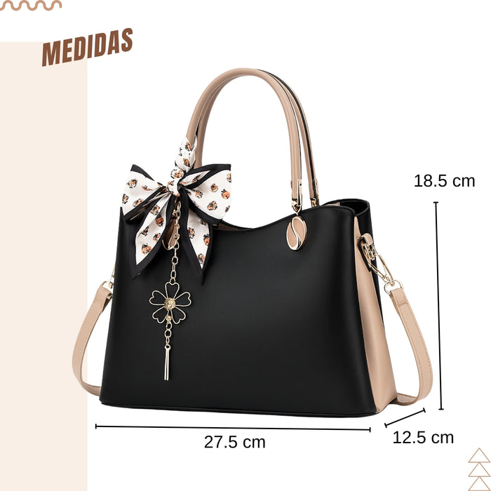 Elegante Cartera Bolso Para Mujer Bolsa Suave Hombro Mano