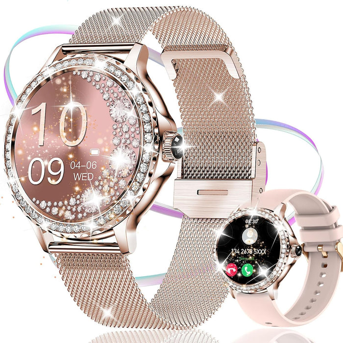 Reloj Inteligente Mujer Elegante Smartwatch Bluetooth Call