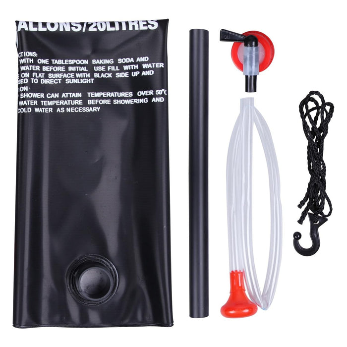 2 Duchas Solar Portátil Camping Ducha Outdoor Acampar