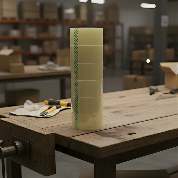 Cinta Adhesiva De Embalaje 45mmx250m Transparente Pack 6 - Transparente - Lisa