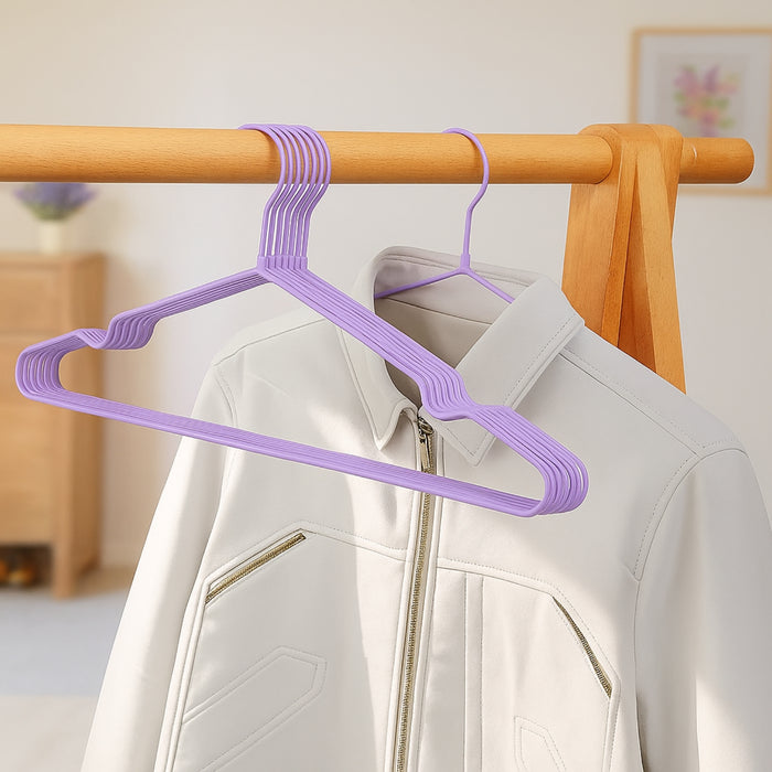 Ganchos Colgadores Para Ropa Antideslizante 10 Unidades