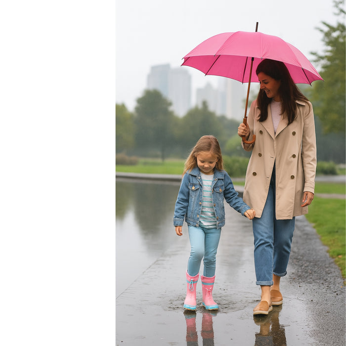 Botas Impermeables Para Niñas De Plástico Antideslizante