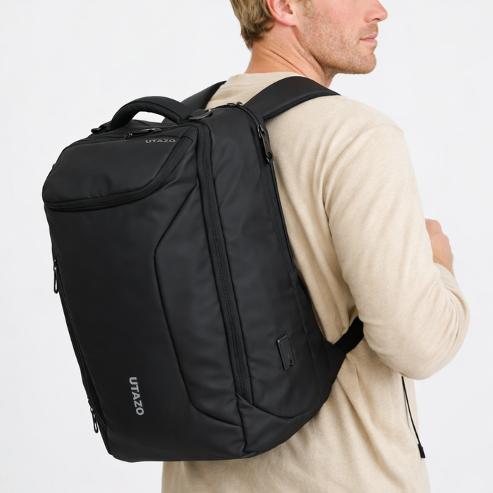 Mochila Ejecutiva Viaje Notebook Usb Impermeable Antirrobo Utazo