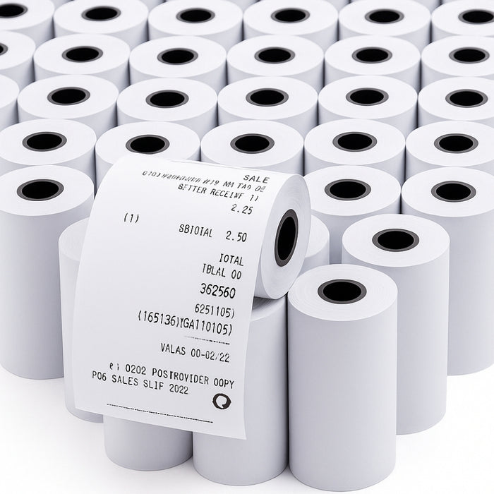 16 Rollos Termicos 80mm X 80mm Rollo Papel Térmico Cinta Color Blanco