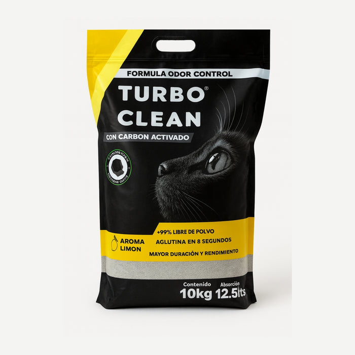 Arena Sanitaria Turbo Clean 10kg Aroma Limon