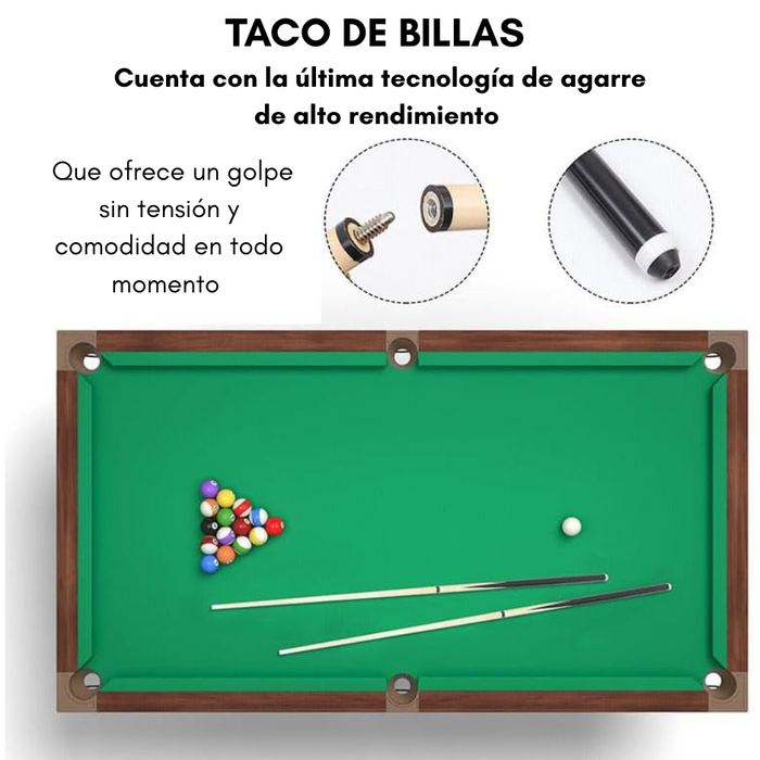 145cm Taco Ramin De Punta Atornillable Billar