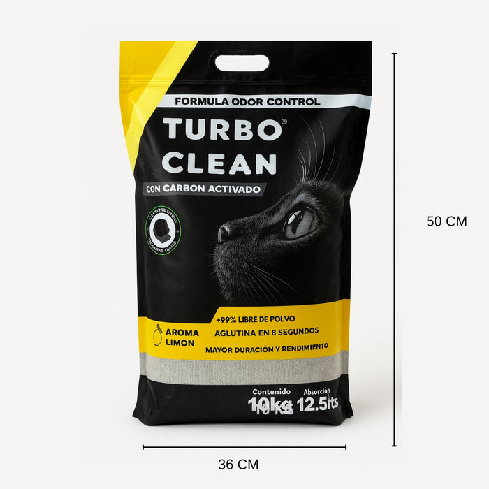 Arena Sanitaria Turbo Clean 10kg Aroma Limon