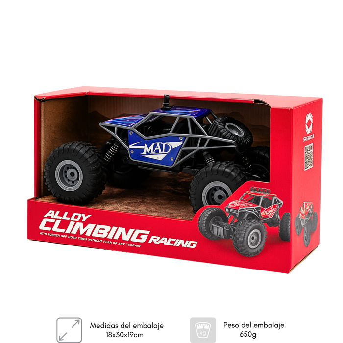 Auto De Escalada 4x4 Juguete Carro Control Remoto Recargable