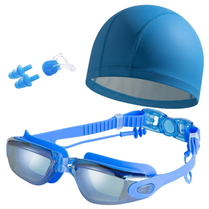 6 En 1 Kit Gafas De Natación Sin Fugas Protección Uv