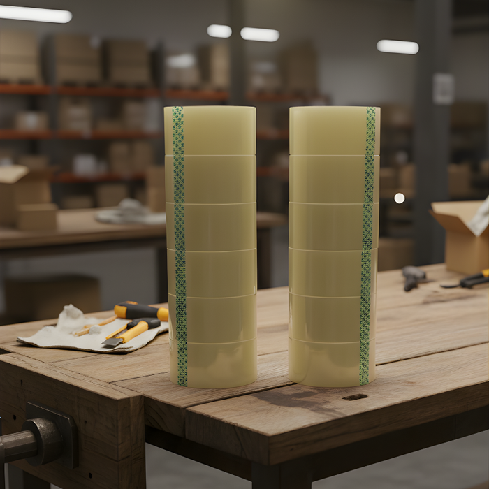 Cinta Adhesiva De Embalaje 45mmx250m Transparente Pack 12 - Transparente - Lisa