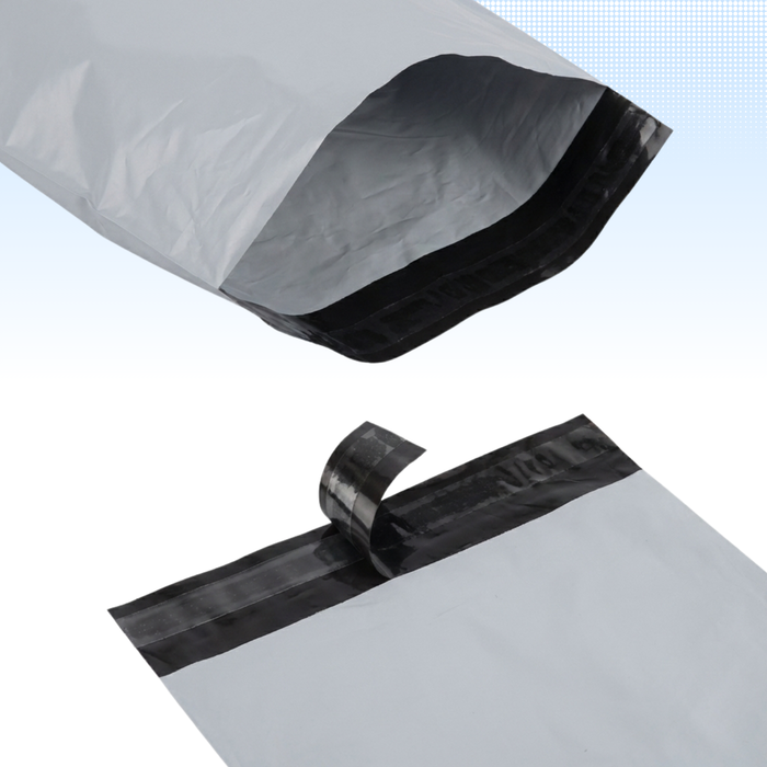 Pack 100 Bolsas Embalajes Courier Sobre Autoadhesivo 80x60cm Blanco Opaco