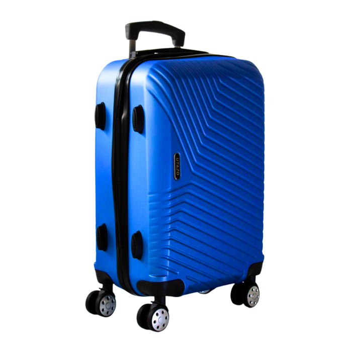 Maleta Utazo 10kg Cabina Abs 38x55x22cm Azul Electrico
