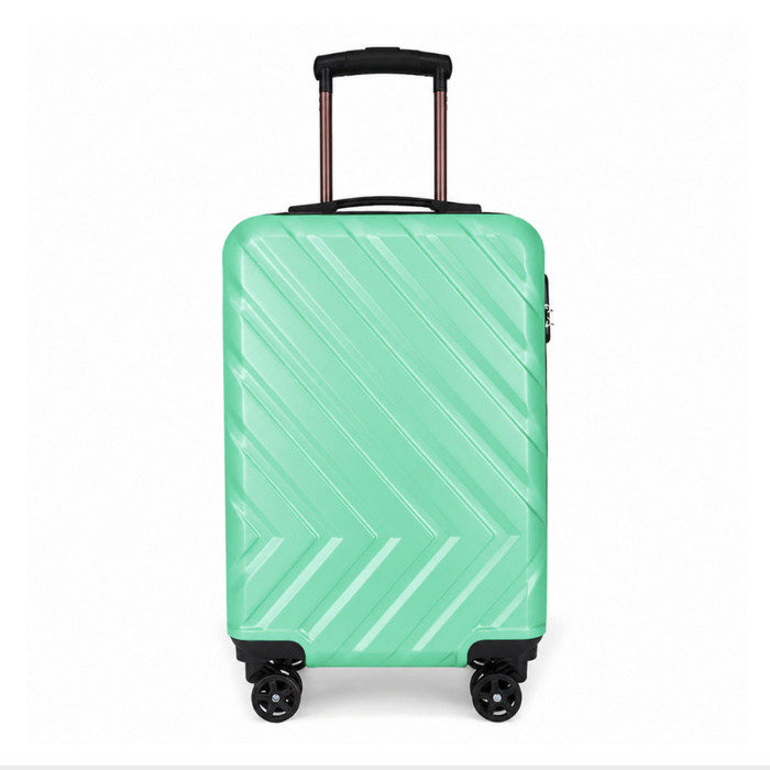 Maleta Cabina De 10 Kg Equipaje Chica Ruedas Viajes Avión - Verde
