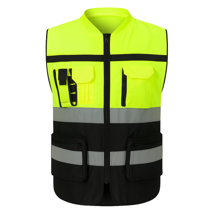 Chaleco Geólogo Ingeniero Reflectante Bolsillos Premium
