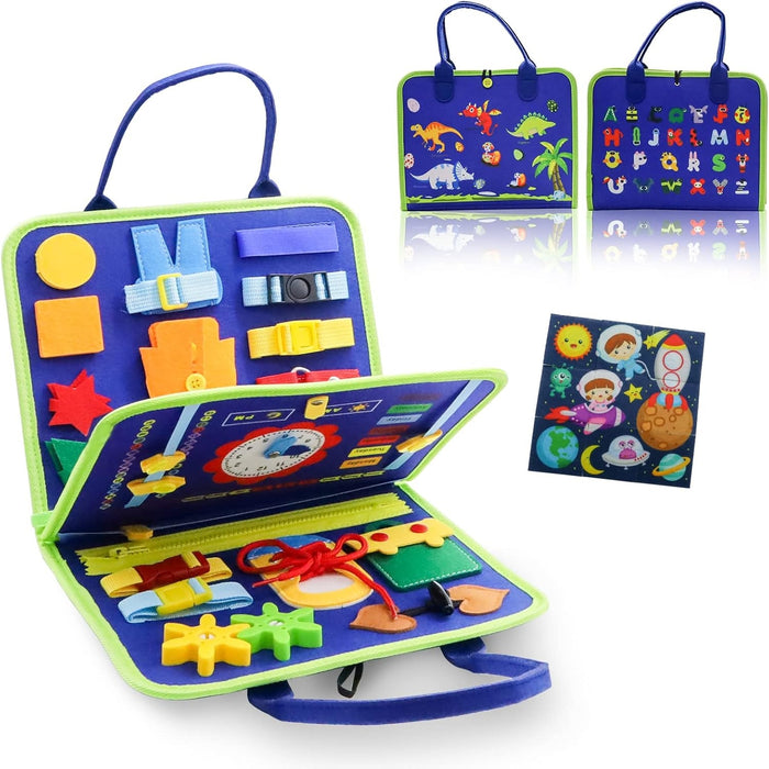 Tablero Sensoriales Interactivo Montessori Juego Educativo