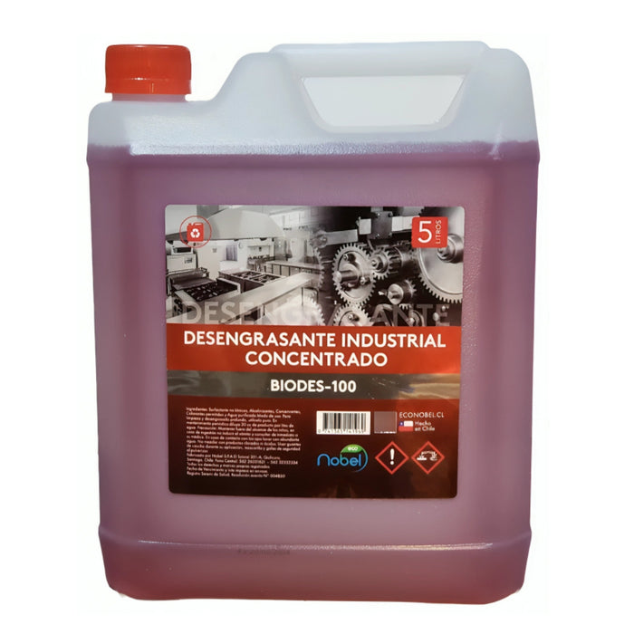 Desengrasante Industrial Concentrado Alcalino Multiusos 5lt