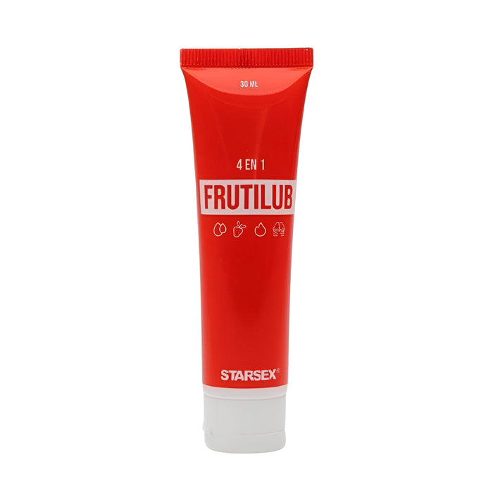 Lubricante Intimo 4 En 1 Frutilub Sabor Frutilla 30ml