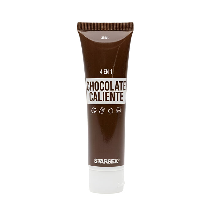 Lubricante Intimo 4 En 1 Chocolate Caliente Starsex 30ml