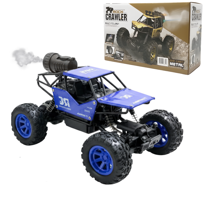 Auto Control Remoto Rock Crawler 2.4 1/18 Rc Humo 4x4 (Copia)