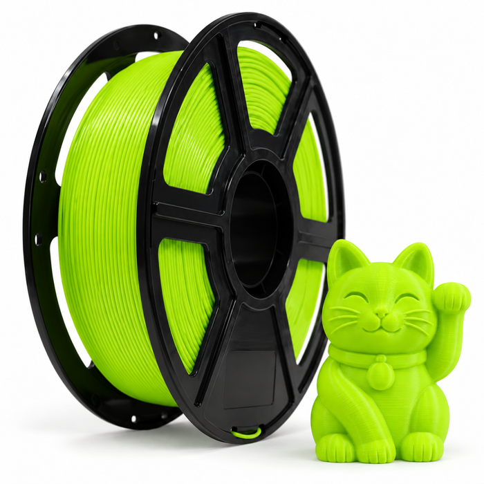 Filamento Pla Para Impresión 3d 1.75mm 1 Kg Color Verde Limón