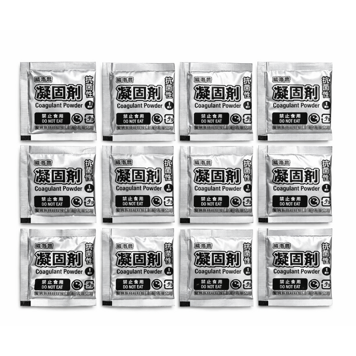 12 Sobres Gel Solidificante Absorbente Para Baño Inodoro