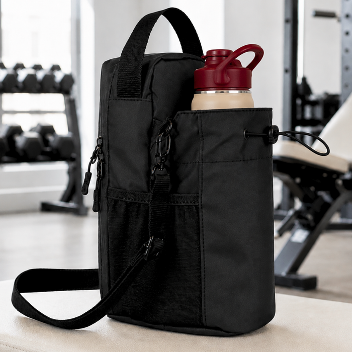 Bolso Gym Y Entrenamiento Portátil Magnético Gym Bag Color Negro