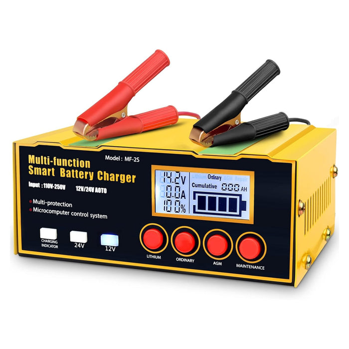 Cargador Batería Auto Carga Rápida Para Todas Baterías 220w