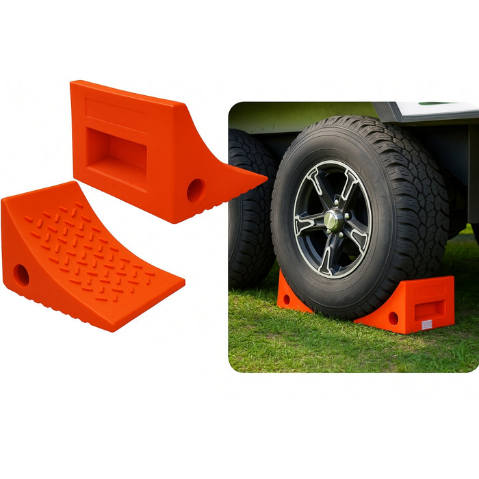 2 Cuña Para 5 Toneladas Usos Camiones Buses Camionetas Autos