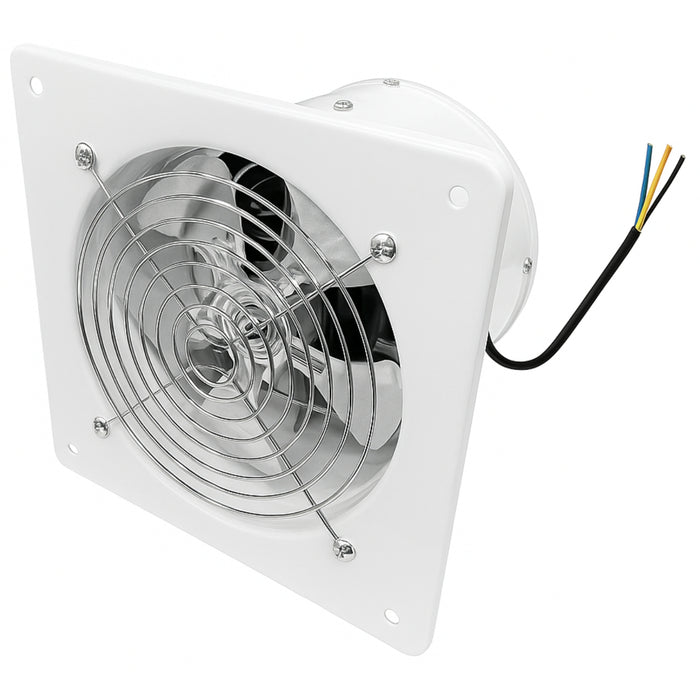 Extractor De Aire Industrial 6 Pulgadas 15cm 40w 50 Hz Velocidad Del Ventilador 2800 Rpm Pared Ventana Montable, Adecuado Para La Cocina, Baños, Cuartos De Baño, Habitaciones, Sala De Estar