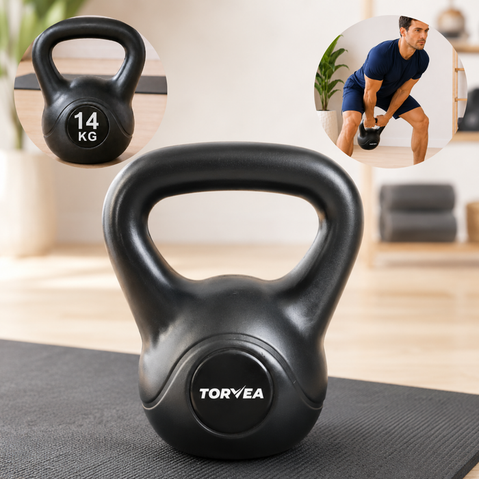 Pesa Rusa Kettlebell 14 Kg Para Ejercicio Fitness Entrenamiento