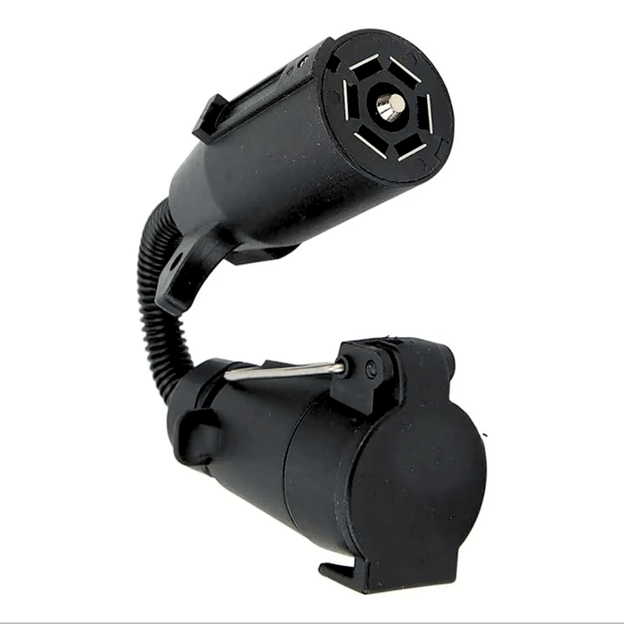 Adaptador Enchufe Vehículo Americano 7 Pin Remolque Trailer