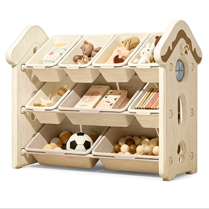 Organizador De Juguetes Niños Estante Infantil 67x38x66cm