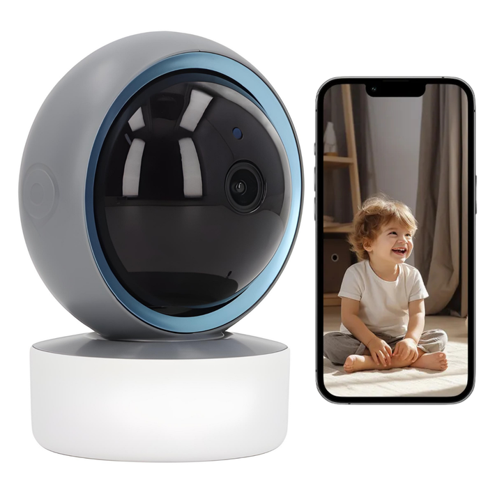 Camara Monitor Bebe Seguridad Vision Nocturna Wifi 355