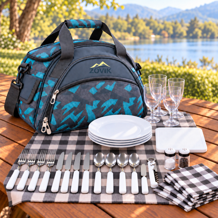 Mochila Picnic 30 Utensilios Para 4 Personas Outdoor