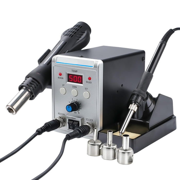 Estacion De Soldadura 700w Cautin Pistola De Aire Electrico