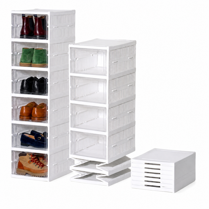 Zapatero Organizador 6 Niveles Cajonera Para Zapatos Estante