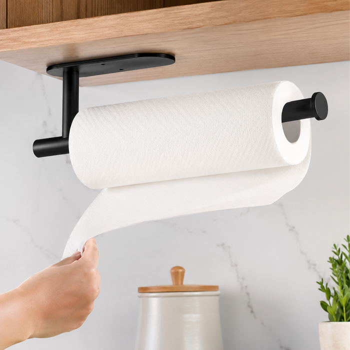Porta Nova Rollo Papel Metal Toalla Mano Absorbente Cocina