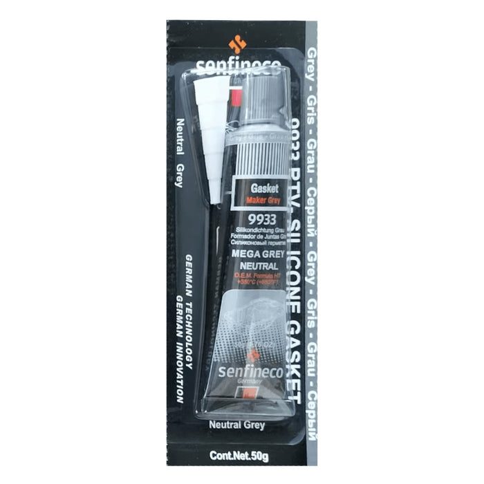 Silicona Rtv Gris 50gr Sellador Impermeable Senfineco