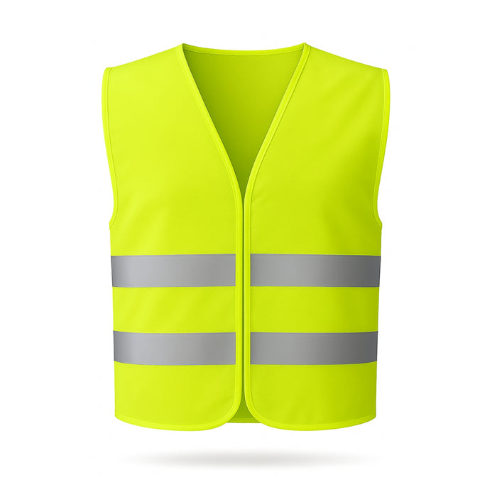 Chaleco Reflectante Seguridad Amarillo Reglamentario