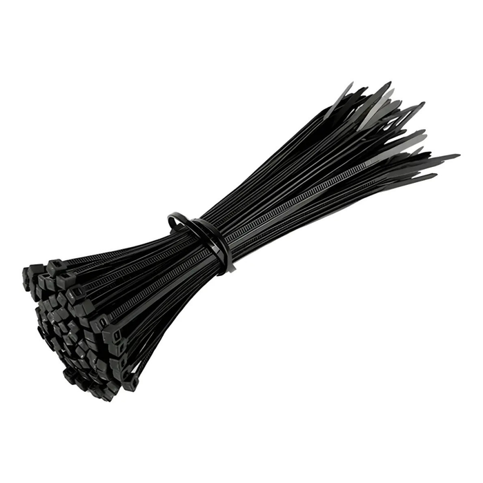 30 Bridas Amarras Cables Cremallera Resistentes 3.6 mm x 250 mm