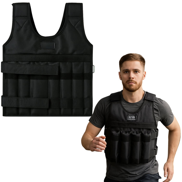 Chaleco Con Peso Ajustable Para Hacer Ejercicios 50kg