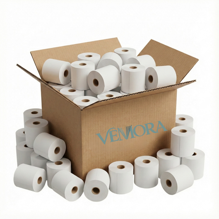 Pack 200 Rollo Papel Térmico 50x55mm 16,5mts