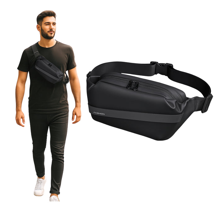 Banano Impermeable Trip On Bolso Cruzado Para Hombre