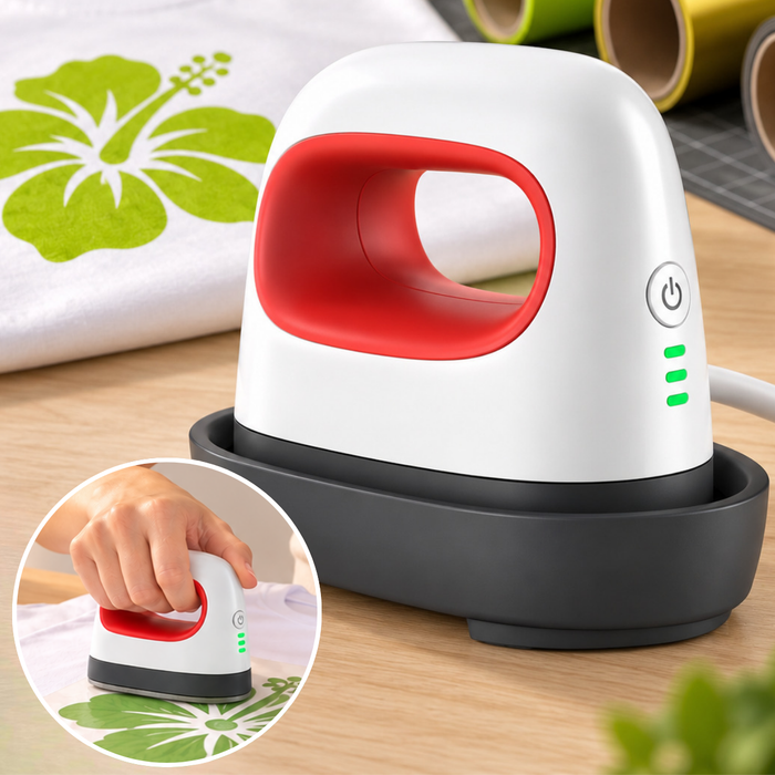 Maquina Estampar Mini Plancha Sublimación Térmica Vinilo