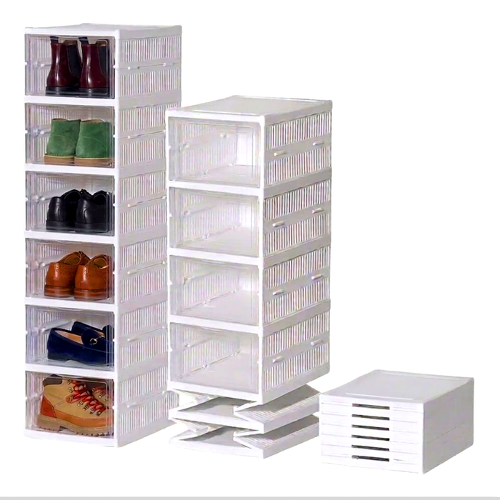 Zapatero Organizador 6 Niveles Cajonera Para Zapatos Estante
